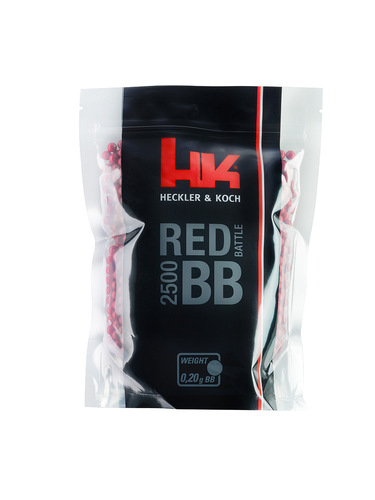 Heckler & Koch Red Battle | 0,20g | 2500st | Flaska