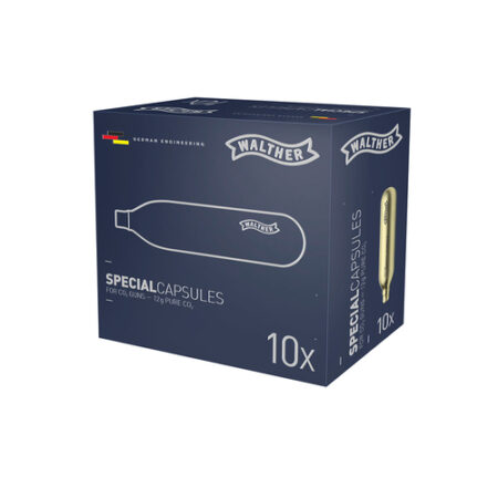 WALTHER PREMIUM KOLSYREPATRONER |12G |10-PACK